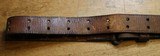 Original U.S. WWII M1907 Pattern Boyt 1944 Leather Sling with Blackened Brass Hardware For M1 Garand - 4 of 25