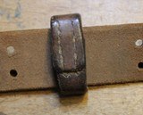 Original U.S. WWII M1907 Pattern Milsco 1943 Leather Sling with Steel Hardware for M1 Garand - 15 of 25