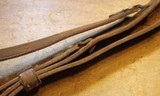 Original U.S. WWII M1907 Pattern Milsco 1943 Leather Sling with Steel Hardware for M1 Garand - 25 of 25