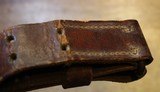 Original U.S. WWII M1907 Pattern Milsco 1944 Leather Sling with Steel Hardware for M1 Garand - 19 of 25