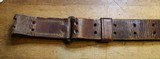 Original U.S. WWII M1907 Pattern Milsco 1944 Leather Sling with Steel Hardware for M1 Garand - 4 of 25