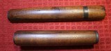 Original M1 Garand Hand Guard Upper and Lower with Metal on Upper Maybe Wartime and Springfield - 2 of 25