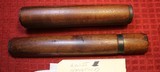 Original M1 Garand Hand Guard Upper and Lower with Metal on Upper Maybe Wartime and Springfield - 1 of 25