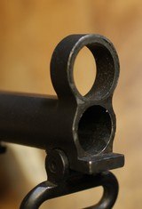 Original M1 Garand Gas Cylinder, Winchester, Wide Base, Wartime WW2 WWII 30.06 W Front Sight - 14 of 25