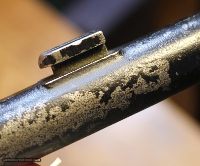 Original M1 Garand Gas Cylinder Springfield Armory Wartime WW2 WWII 30.06 w Sight and Seal  - Image 19 of 25