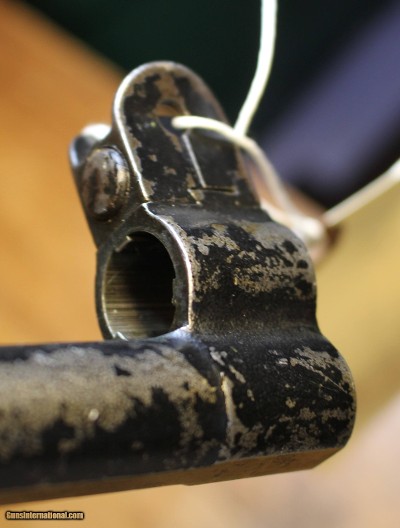 Original M1 Garand Gas Cylinder Springfield Armory Wartime WW2 WWII 30.06 w Sight and Seal  - Image 13 of 25