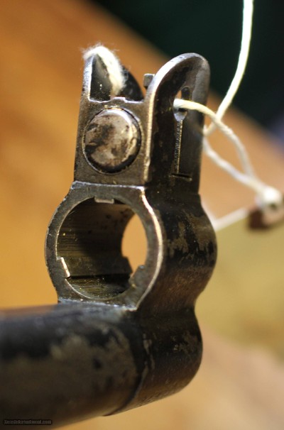 Original M1 Garand Gas Cylinder Springfield Armory Wartime WW2 WWII 30.06 w Sight and Seal  - Image 11 of 25