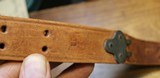 Original U.S. WWII M1907 Pattern Boyt 1944 Leather Sling with Brass Hardware for M1 Garand - 12 of 25