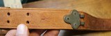 Original U.S. WWII M1907 Pattern Boyt 1944 Leather Sling with Brass Hardware for M1 Garand - 11 of 25