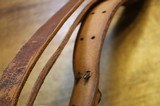 Original U.S. WWII M1907 Pattern Boyt 1944 Leather Sling with Brass Hardware for M1 Garand - 17 of 25