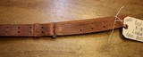 Original U.S. WWII M1907 Pattern Boyt 1944 Leather Sling with Brass Hardware for M1 Garand - 8 of 25