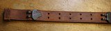Original U.S. WWII M1907 Pattern Boyt 1944 Leather Sling with Brass Hardware for M1 Garand - 6 of 25