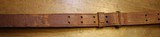Original U.S. WWII M1907 Pattern Boyt 1944 Leather Sling with Brass Hardware for M1 Garand - 9 of 25