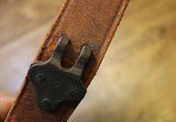 Original U.S. WWII M1907 Pattern Boyt 1944 Leather Sling with Brass Hardware for M1 Garand - 18 of 25