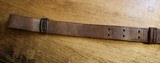 Original U.S. WWII M1907 Pattern Boyt 1942 0r 43 Leather Sling with Brass Hardware for M1 Garand - 10 of 25