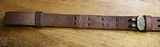 Original U.S. WWII M1907 Pattern Boyt 1942 0r 43 Leather Sling with Brass Hardware for M1 Garand - 6 of 25