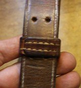 Original U.S. WWII M1907 Pattern Boyt 1942 0r 43 Leather Sling with Brass Hardware for M1 Garand - 22 of 25