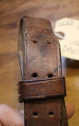 Original U.S. WWII M1907 Pattern Boyt 1942 0r 43 Leather Sling with Brass Hardware for M1 Garand - 18 of 25