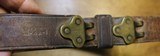 Original U.S. WWII M1907 Pattern Boyt 1942 Leather Sling with Brass Hardware for M1 Garand - 9 of 25