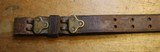 Original U.S. WWII M1907 Pattern Boyt 1942 Leather Sling with Brass Hardware for M1 Garand - 8 of 25