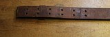 Original U.S. WWII M1907 Pattern Boyt 1942 Leather Sling with Brass Hardware for M1 Garand - 5 of 25