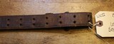Original U.S. WWII M1907 Pattern Boyt 1942 Leather Sling with Brass Hardware for M1 Garand - 6 of 25