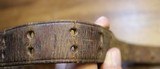 Original U.S. WWII M1907 Pattern Boyt 1942 Leather Sling with Brass Hardware for M1 Garand - 22 of 25