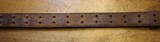 Original U.S. WWII M1907 Pattern Boyt 1942 Leather Sling with Brass Hardware for M1 Garand - 7 of 25