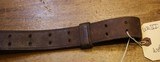 Original U.S. WWII M1907 Pattern Boyt 1942 Leather Sling with Steel Hardware for M1 Garand - 9 of 25