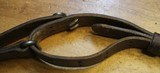 Original U.S. WWII M1907 Pattern Boyt 1942 Leather Sling with Steel Hardware for M1 Garand - 15 of 25