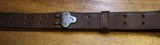 Original U.S. WWII M1907 Pattern Boyt 1942 Leather Sling with Steel Hardware for M1 Garand - 7 of 25