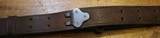 Original U.S. WWII M1907 Pattern Boyt 1942 Leather Sling with Steel Hardware for M1 Garand - 8 of 25