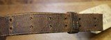 Original U.S. WWII M1907 Pattern Boyt 1942 Leather Sling with Steel Hardware for M1 Garand - 18 of 25
