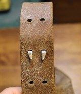 Original U.S. WWII M1907 Pattern Boyt 1942 Leather Sling with Steel Hardware for M1 Garand - 23 of 25