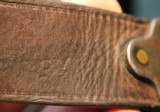 Original U.S. WWII M1907 Pattern Boyt 1942 Leather Sling with Steel Hardware for M1 Garand - 23 of 25