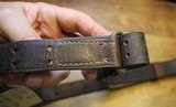 Original U.S. WWII M1907 Pattern Boyt 1942 Leather Sling with Steel Hardware for M1 Garand - 11 of 25