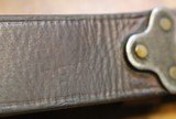 Original U.S. WWII M1907 Pattern Boyt 1942 Leather Sling with Steel Hardware for M1 Garand - 21 of 25