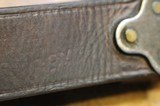 Original U.S. WWII M1907 Pattern Boyt 1942 Leather Sling with Steel Hardware for M1 Garand - 22 of 25