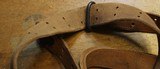 Original U.S. WWII M1907 Pattern Milsco 1944 Leather Sling with Brass Hardware for M1 Garand - 19 of 25