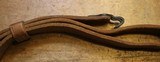 Original U.S. WWII M1907 Pattern Milsco 1944 Leather Sling with Brass Hardware for M1 Garand - 10 of 25