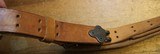 Original U.S. WWII M1907 Pattern Milsco 1944 Leather Sling with Brass Hardware for M1 Garand - 15 of 25