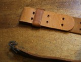 Original U.S. WWII M1907 Pattern Milsco 1944 Leather Sling with Brass Hardware for M1 Garand - 14 of 25