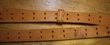 Original U.S. WWII M1907 Pattern Milsco 1944 Leather Sling with Brass Hardware for M1 Garand - 9 of 25