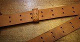 Original U.S. WWII M1907 Pattern Milsco 1944 Leather Sling with Brass Hardware for M1 Garand - 11 of 25