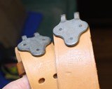 Original U.S. WWII M1907 Pattern Milsco 1944 Leather Sling with Brass Hardware for M1 Garand - 25 of 25