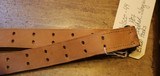 Original U.S. WWII M1907 Pattern Milsco 1944 Leather Sling with Brass Hardware for M1 Garand - 10 of 25