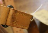 Original U.S. WWII M1907 Pattern Milsco 1944 Leather Sling with Brass Hardware for M1 Garand - 17 of 25