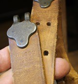 Original U.S. WWII M1907 Pattern Milsco 1944 Leather Sling with Brass Hardware for M1 Garand - 2 of 25