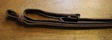 Original U.S. WWII M1907 Pattern Milsco 1943 Leather Sling with Brass Hardware for M1 Garand - 10 of 25