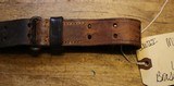Original U.S. WWII M1907 Pattern Milsco 1943 Leather Sling with Brass Hardware for M1 Garand - 2 of 25